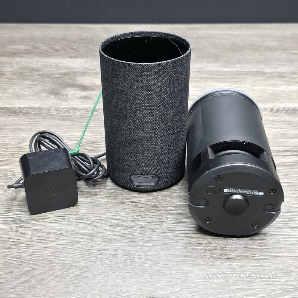 Amazon Echo (2nd Generation ) Smart Speaker with Alexa, charcoal fabric, Amazon