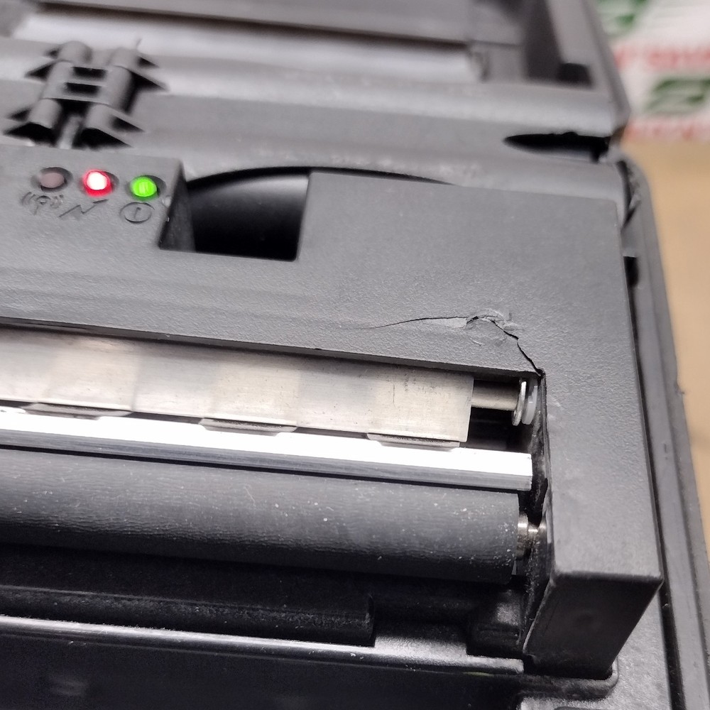 DataMax O'Neil MicroFlash 4te Bluetooth Portable Thermal Printer w/PwrCrd - USED