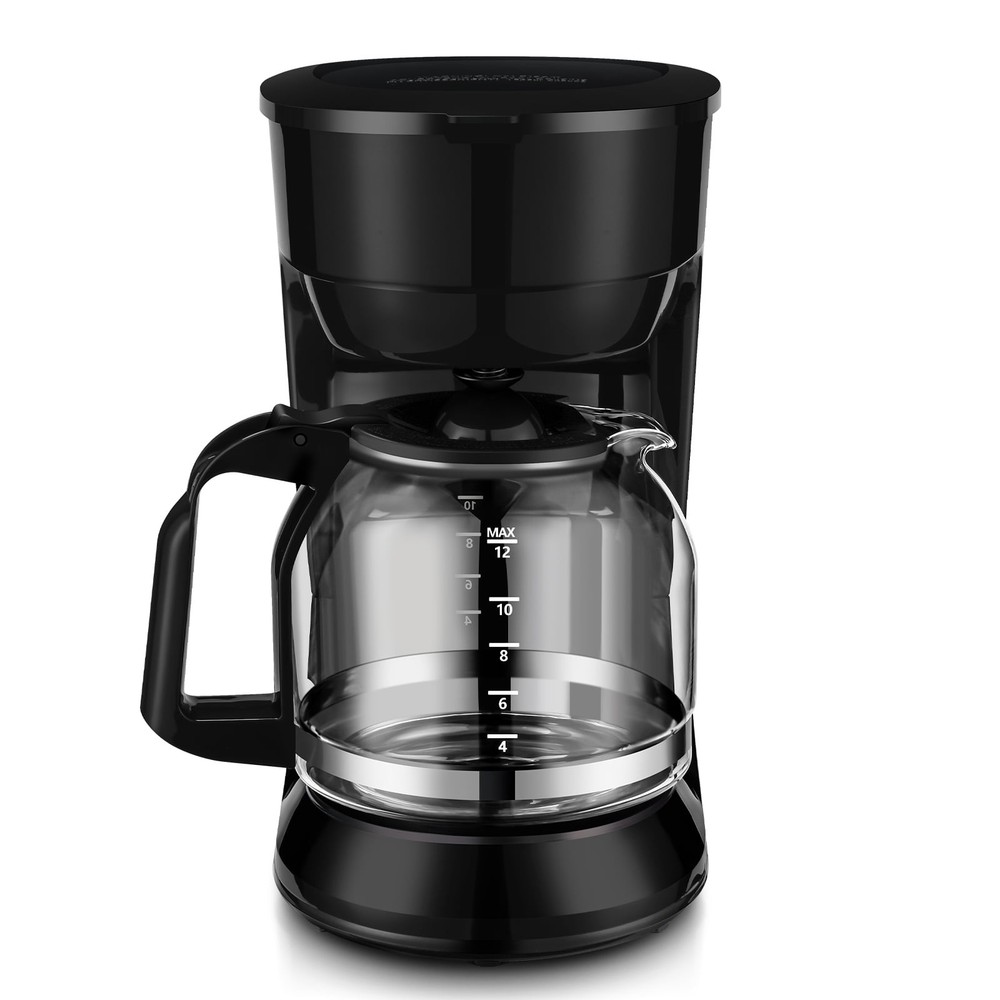 12-Cup Drip Coffee Maker, Programmable with Thermal Carafe, Automatic Shut-Off,