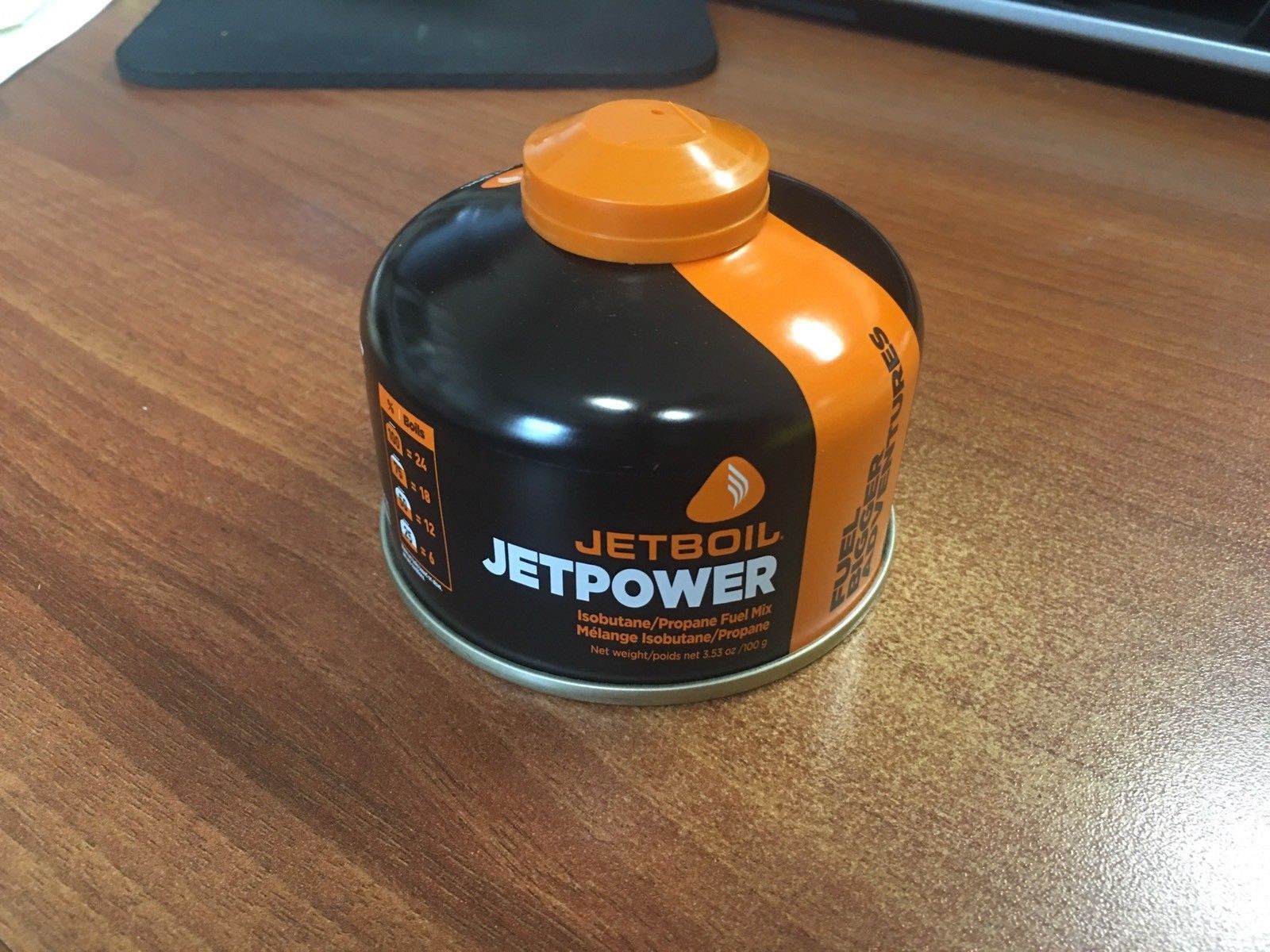 CHEAPEST on Ebay Jetboil Jetpower 100g 100 g NEW Camping Fuel Gas Canister JF100