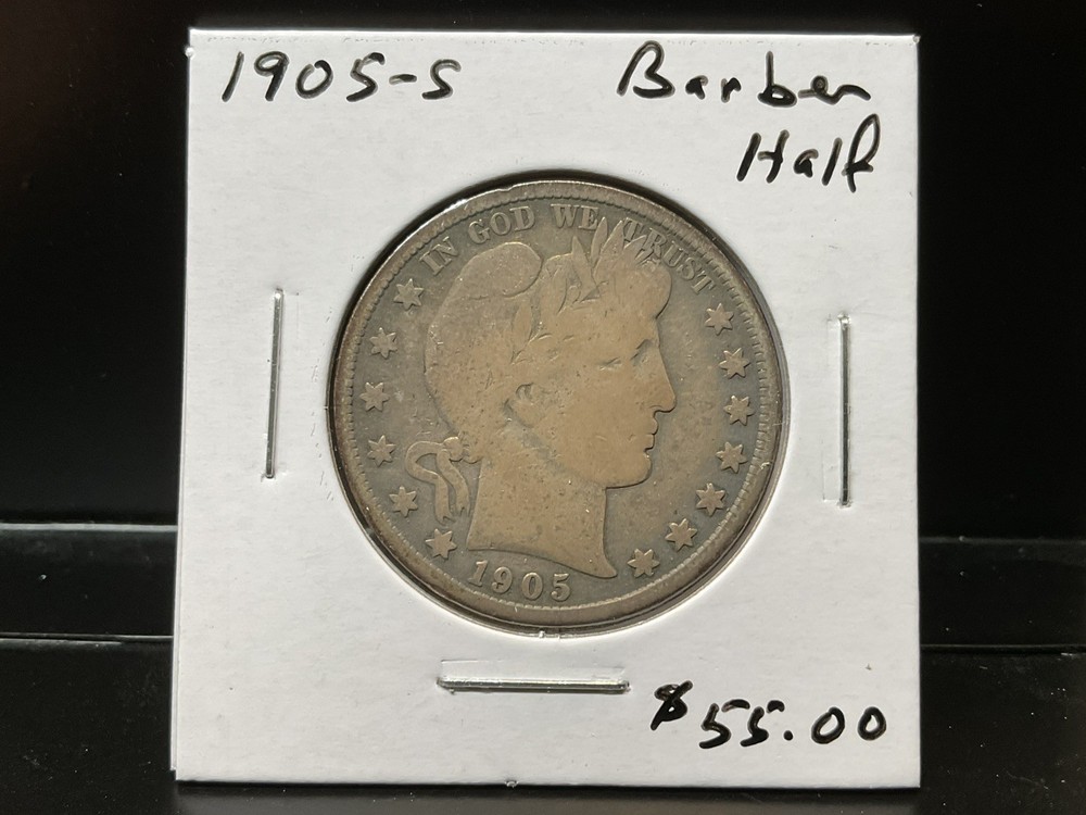 1905-S Barber Half
