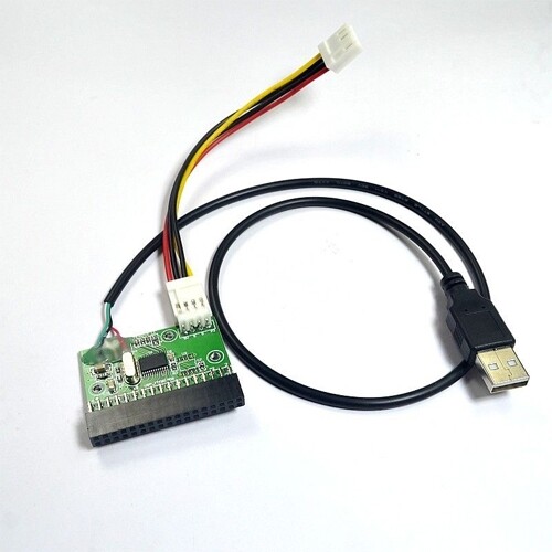 1.44MB USB Cable 3.5IN 34PIN Floppy Interface Driver Adapter Converter PCB Board