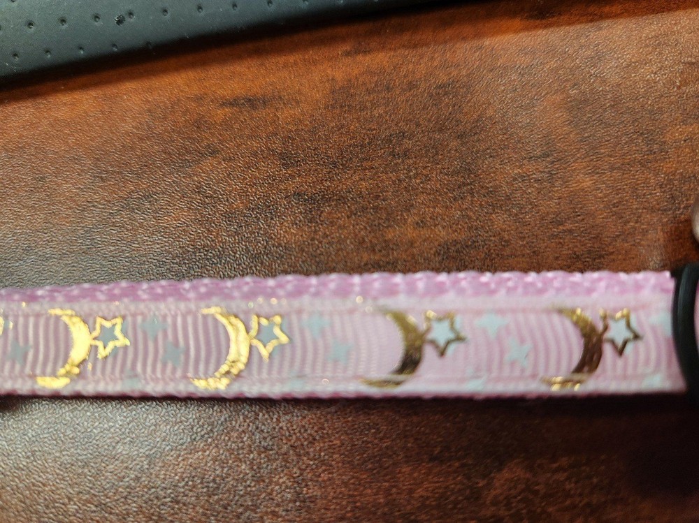 Cat Collar Adjustable Breakway Pink Bell