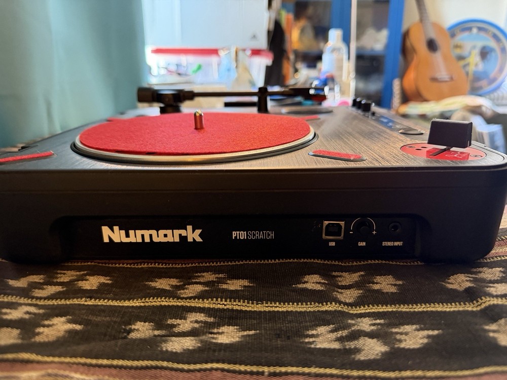 Numark PT01 Scratch Turntable with UPGRADES