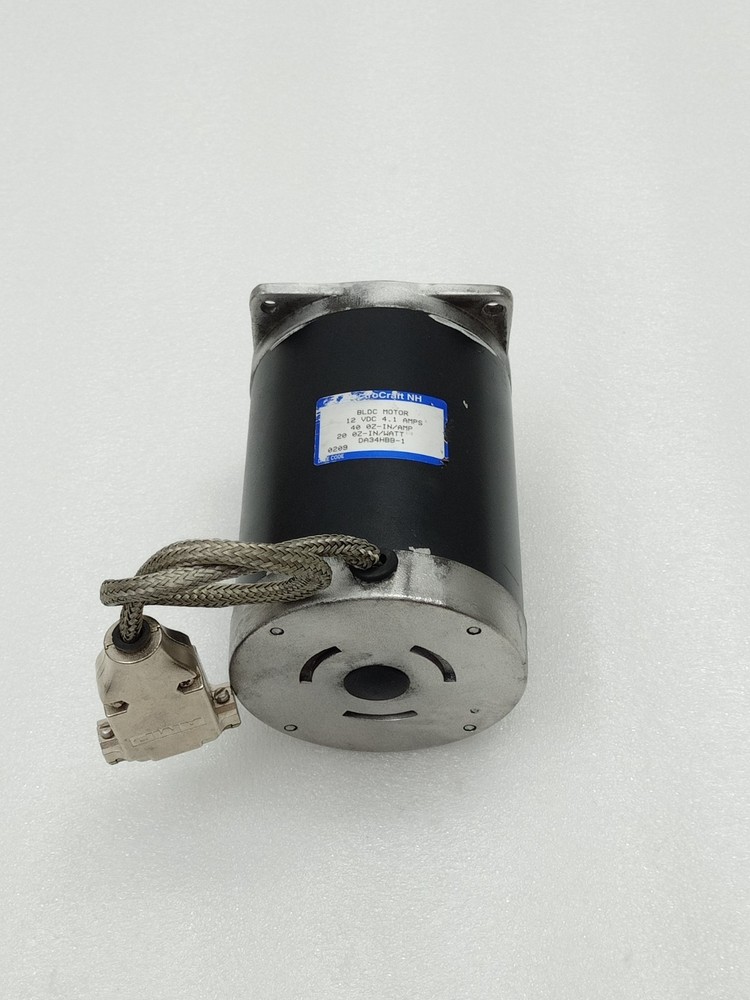 ELECTROCRAFT BLDC MOTOR DA34HBB-1 EASTERN AIR DEVICES