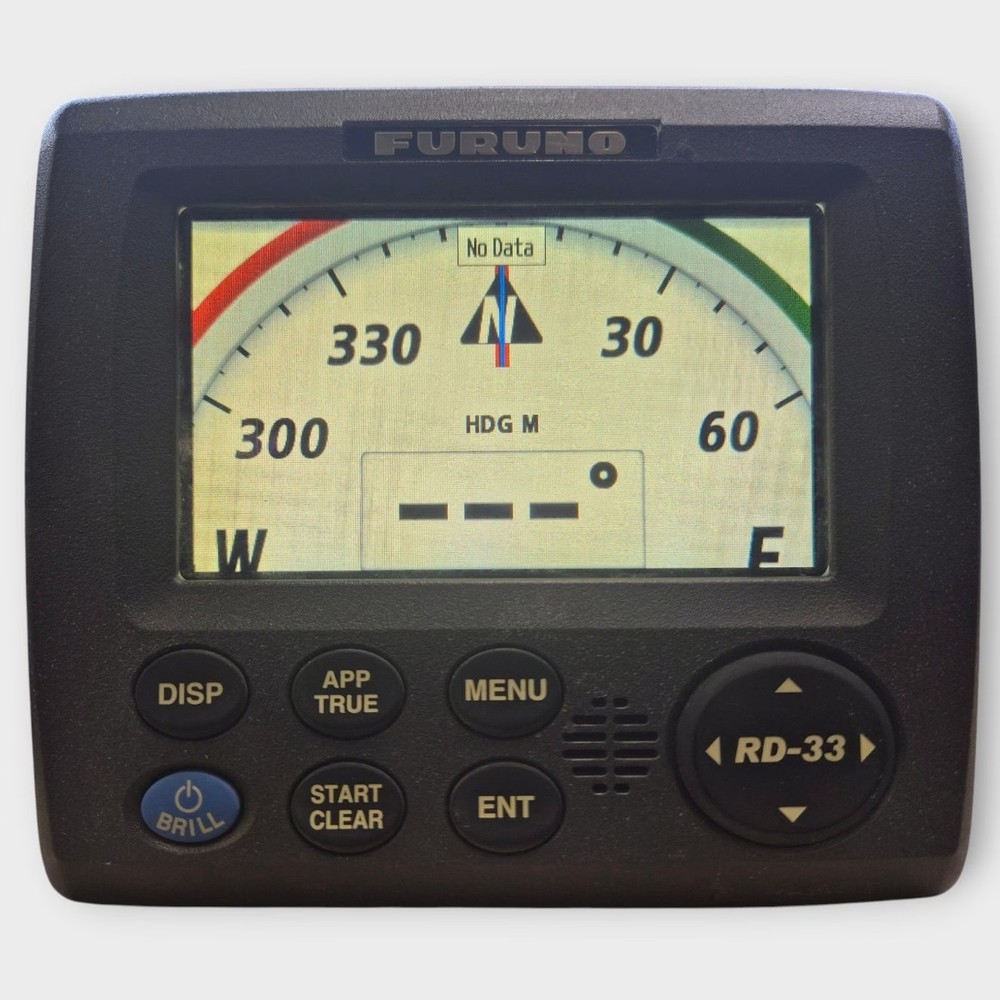 Furuno RD-33 NMEA 2000 Data Organizer Display w/ 2m N2k Drop Cable-Fully Tested