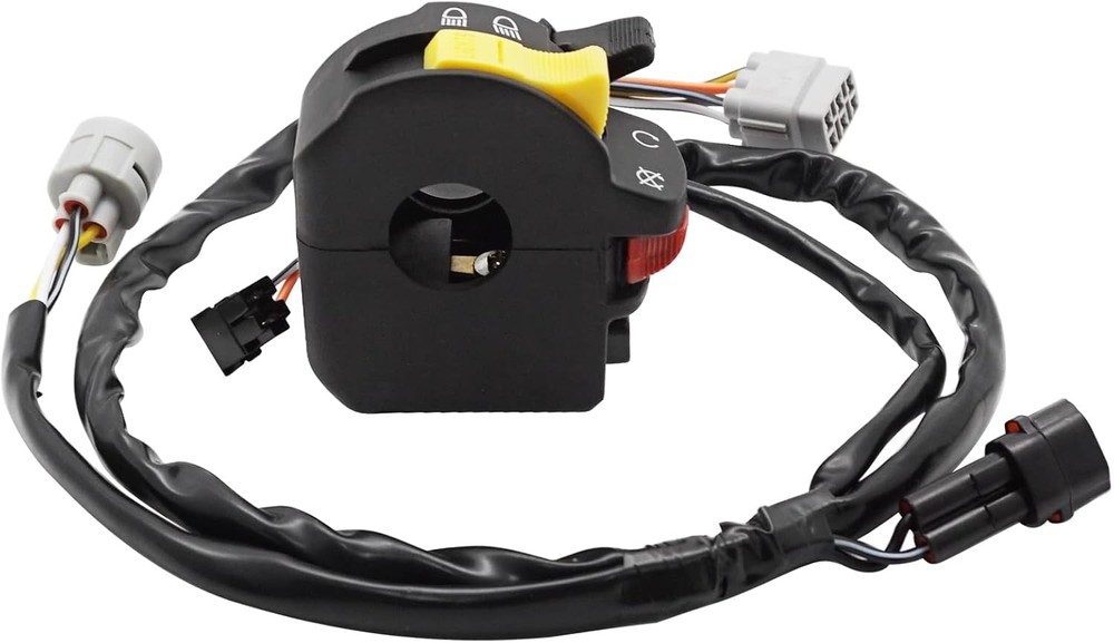 Left Handlebar Start Stop Kill Headlight Switch for Kawasaki KFX400 2003-2006