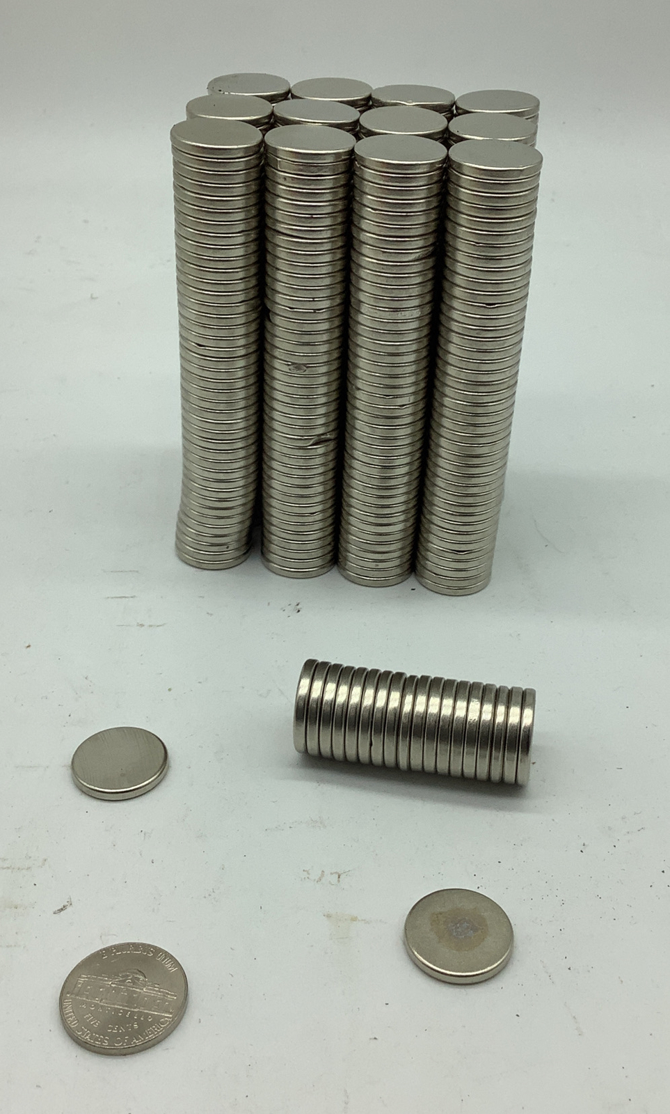 neodymium magnets 19.50mm X 2.60 (3/4 X .1024) 20 Pc. Lot 2128-D3