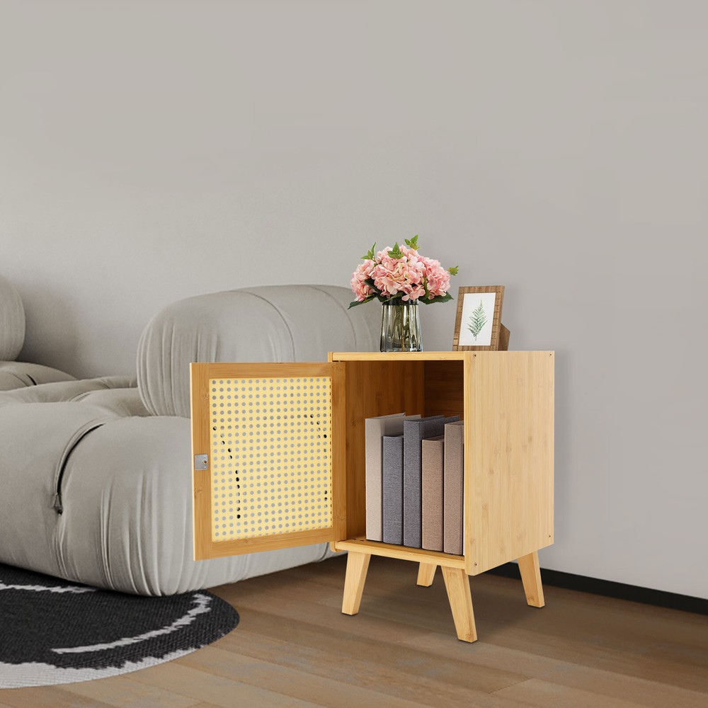 Modern Bedside Table Rectangular Side Table Bedroom Bedside Table 31*30*51cm