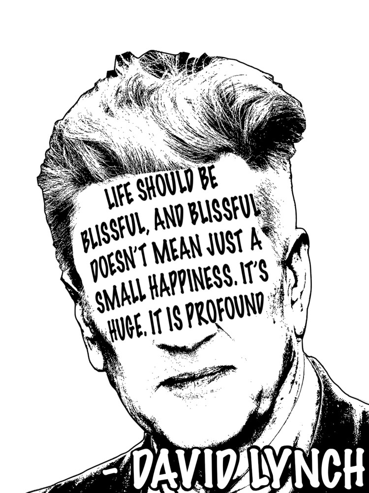 David Lynch Quoted Stickers