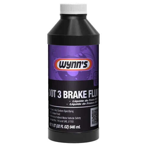 Wynn's Brake Fluid (DOT 3) -32oz