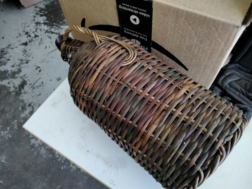 Spanish Wicker 1.5 litre Wine bottle