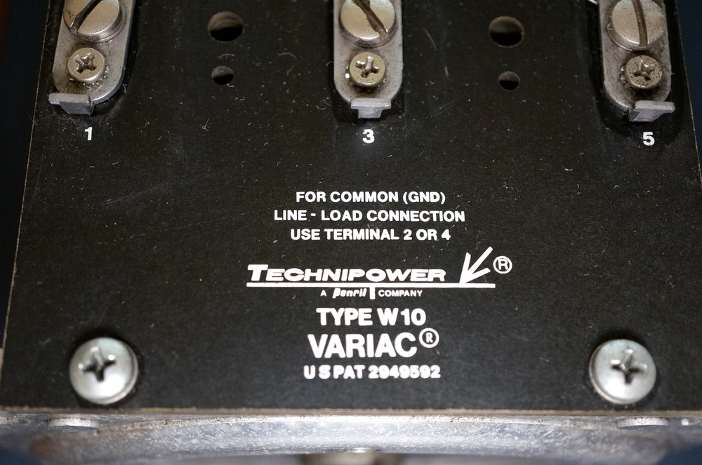 TechniPower Type W10 Variac Variable Autotransformer 10 Amp