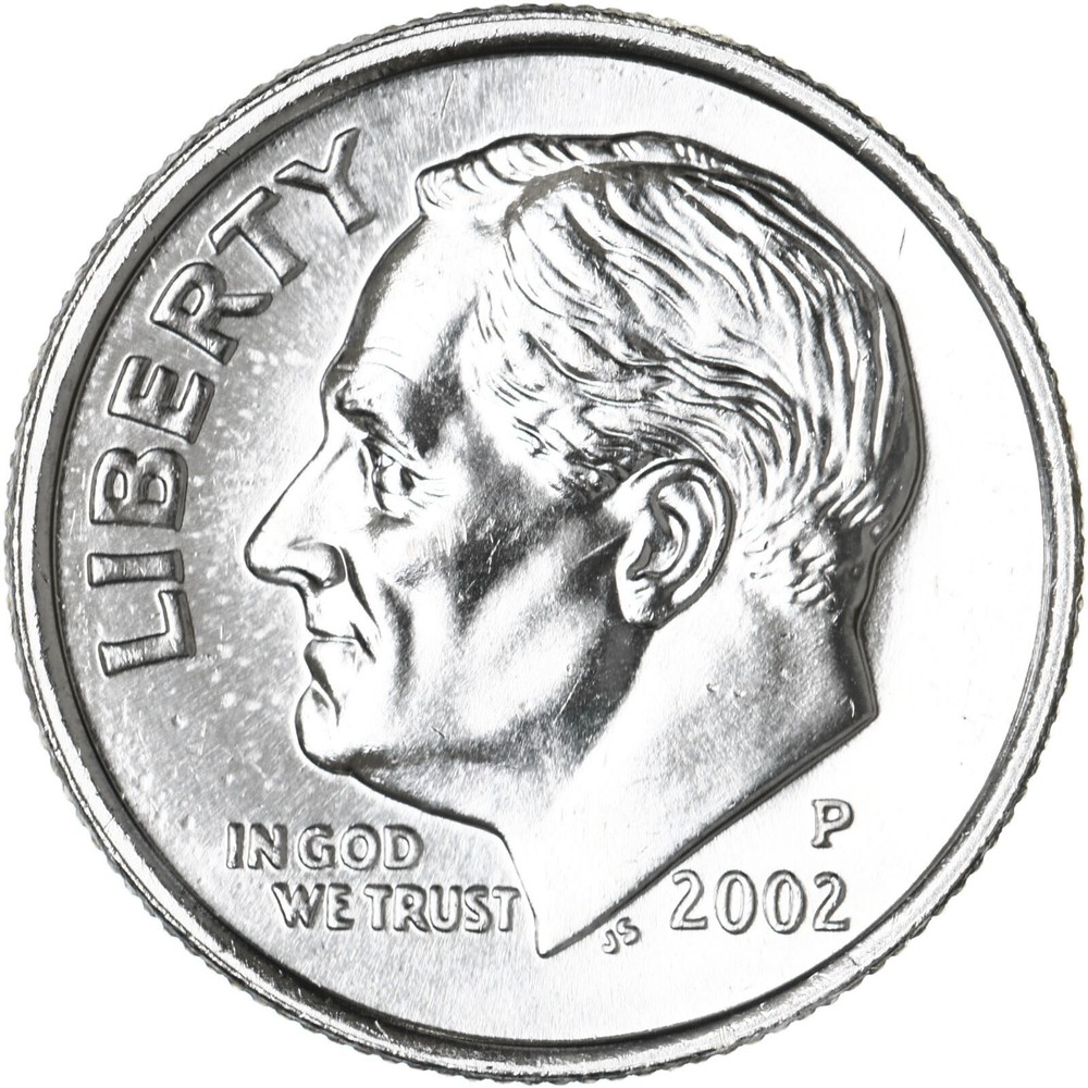 2002 P Roosevelt Dime BU US Coin