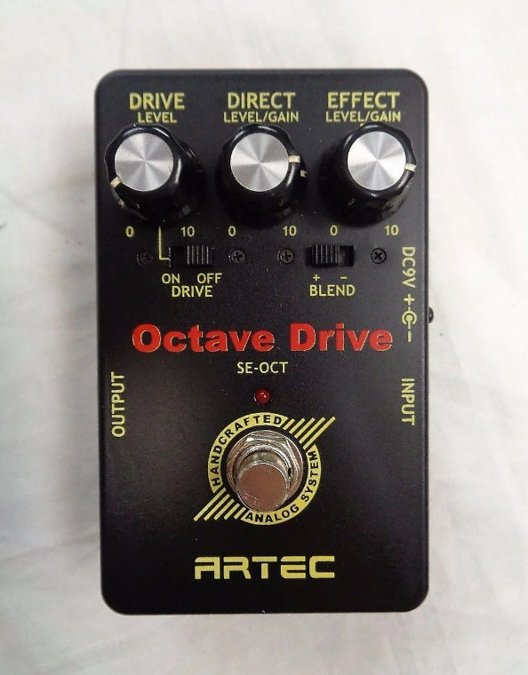 ARTEC Octave Drive Effects Pedal SE-OCT