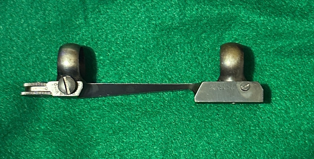 Buehler micro-dial scope base for 03a3 Springfield with 7/8 inch rings