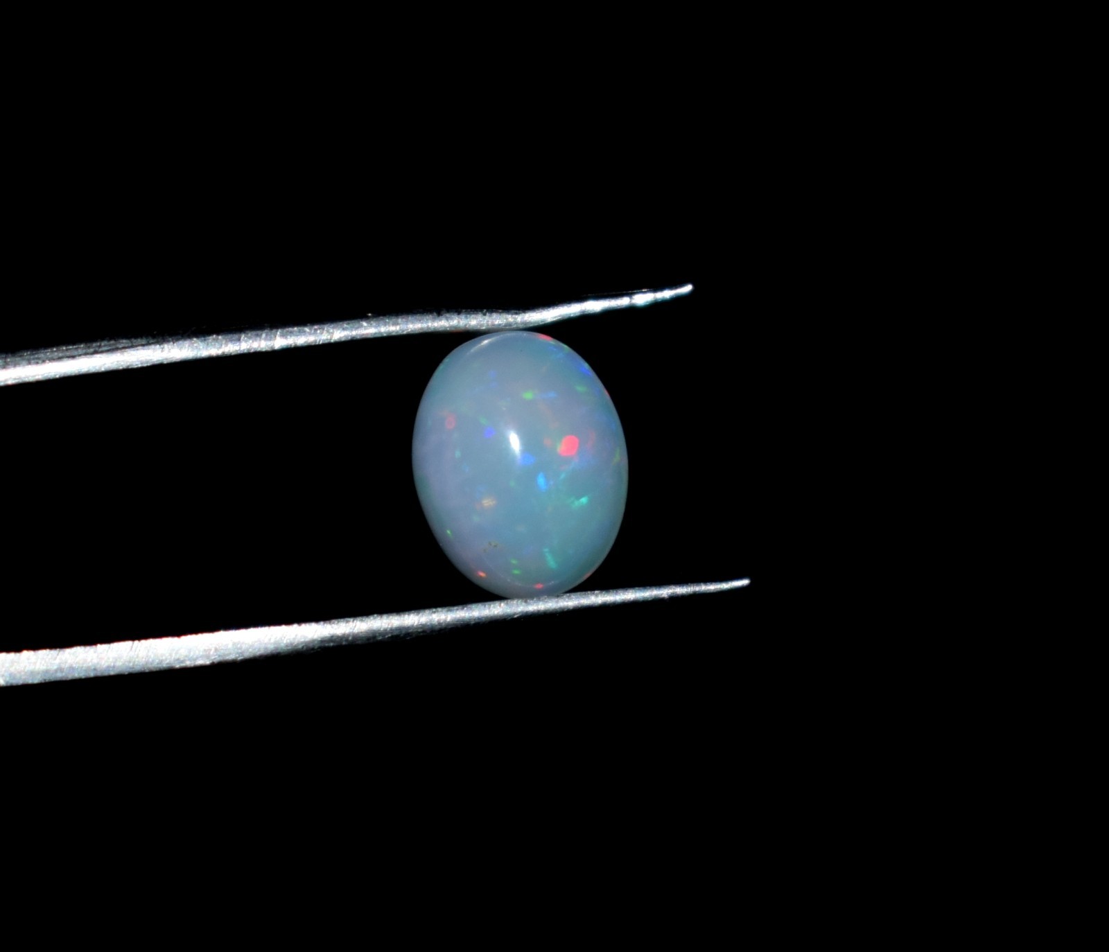 Natural Ethiopian Wello Fire Opal Cabochon Gemstone 7X9mm Loose AAA A05