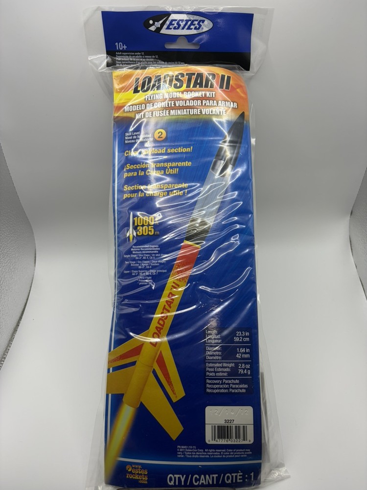 Estes Model Rocket – LOADSTAR II – P/N 35612