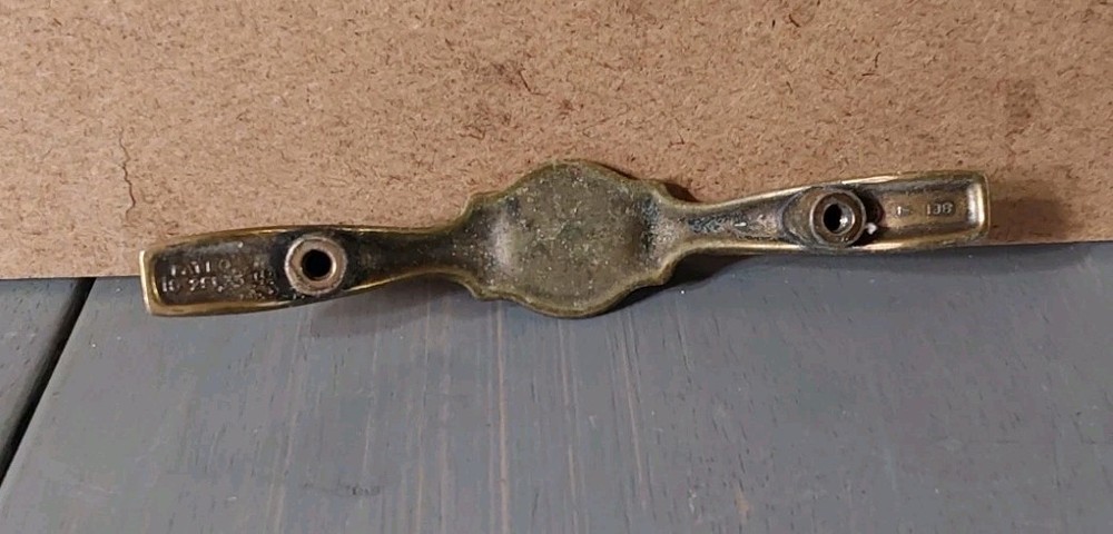 Cavalier Mediterranean Cabinet Handle Drawer Pull Vintage Solid Brass Hardware