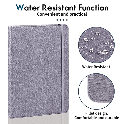 Folio Planner Cover for Rocketbook Smart Notebook– Large Size - Bifold Gray