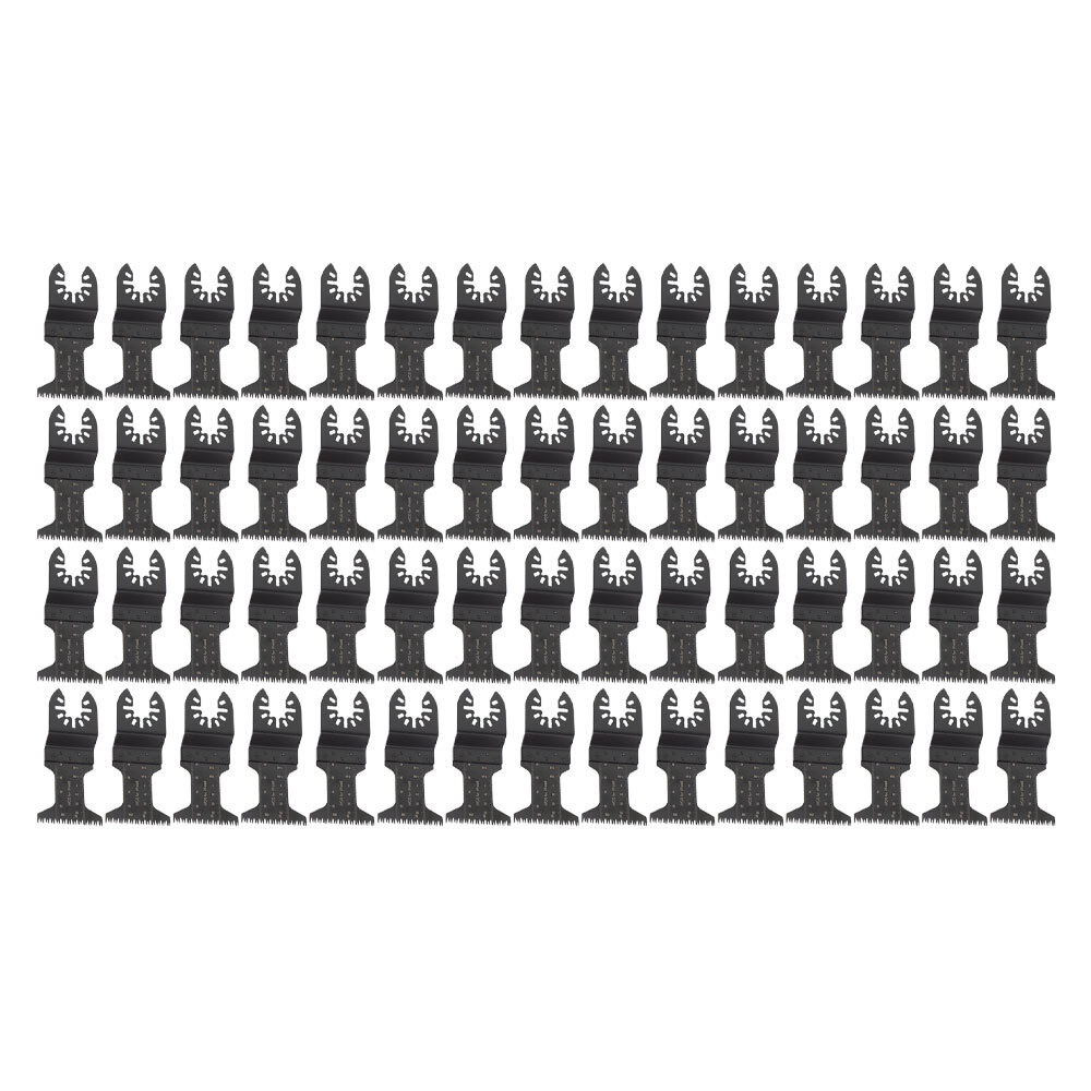 60 Pcs 1.75" - 3.5" Oscillating Multitool Tool Quick Release Saw Blades