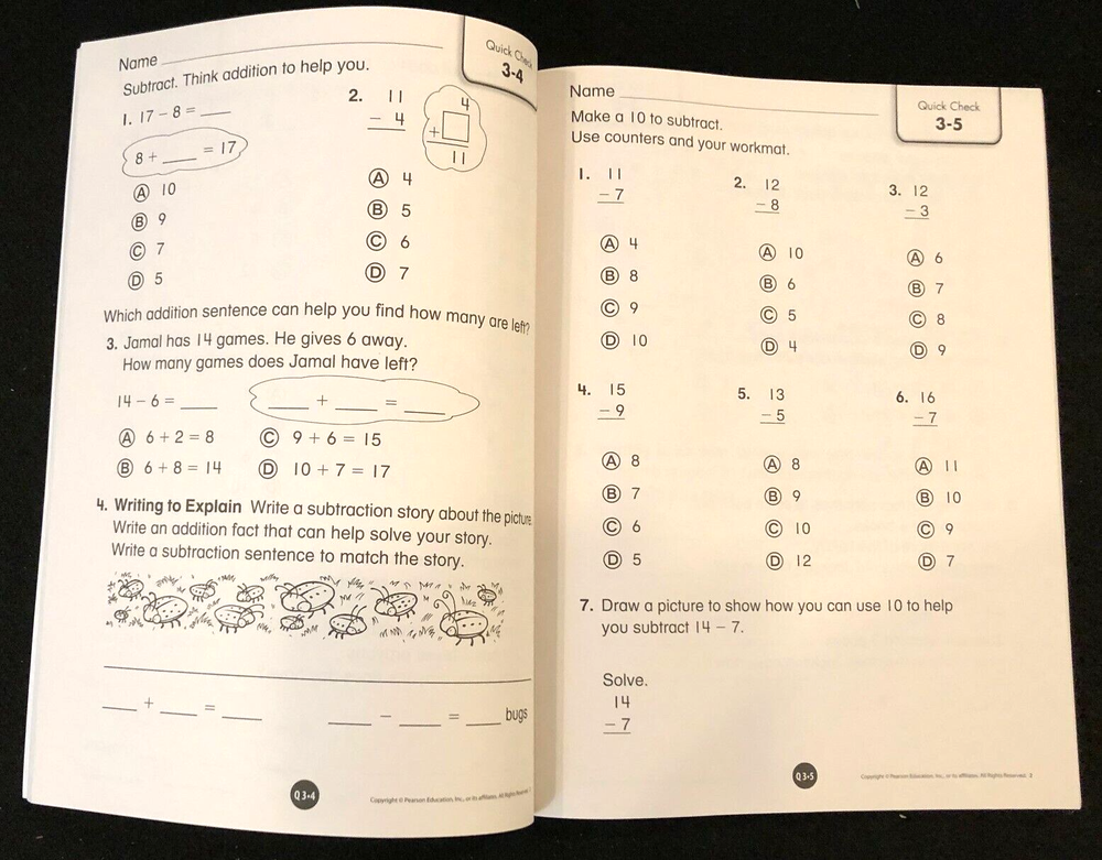2nd Grade - Pearson enVision ASSESSMENT SOURCEBOOK - Common Core (2012)