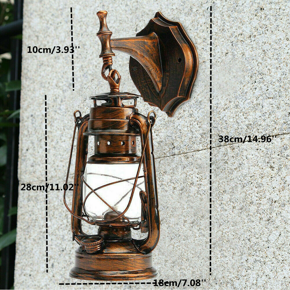 Vintage Lantern Lamp Hanging Lamp Wall Lantern Sconce Light Fixture E27