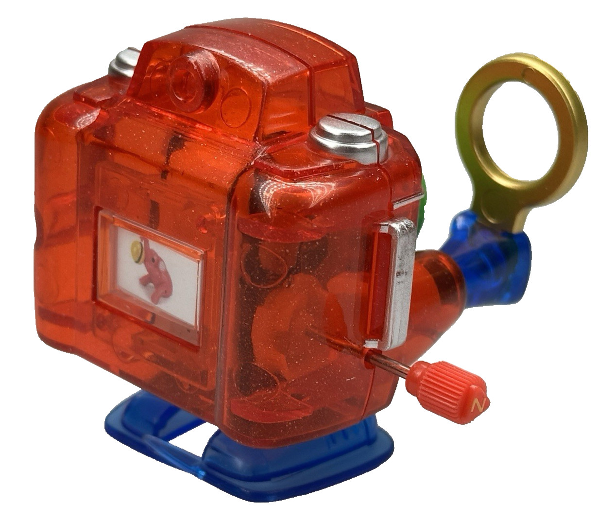 ZOOM Roving Eye Camera Detective Magnifying Glass Z-Wind-Up Toy TOMY