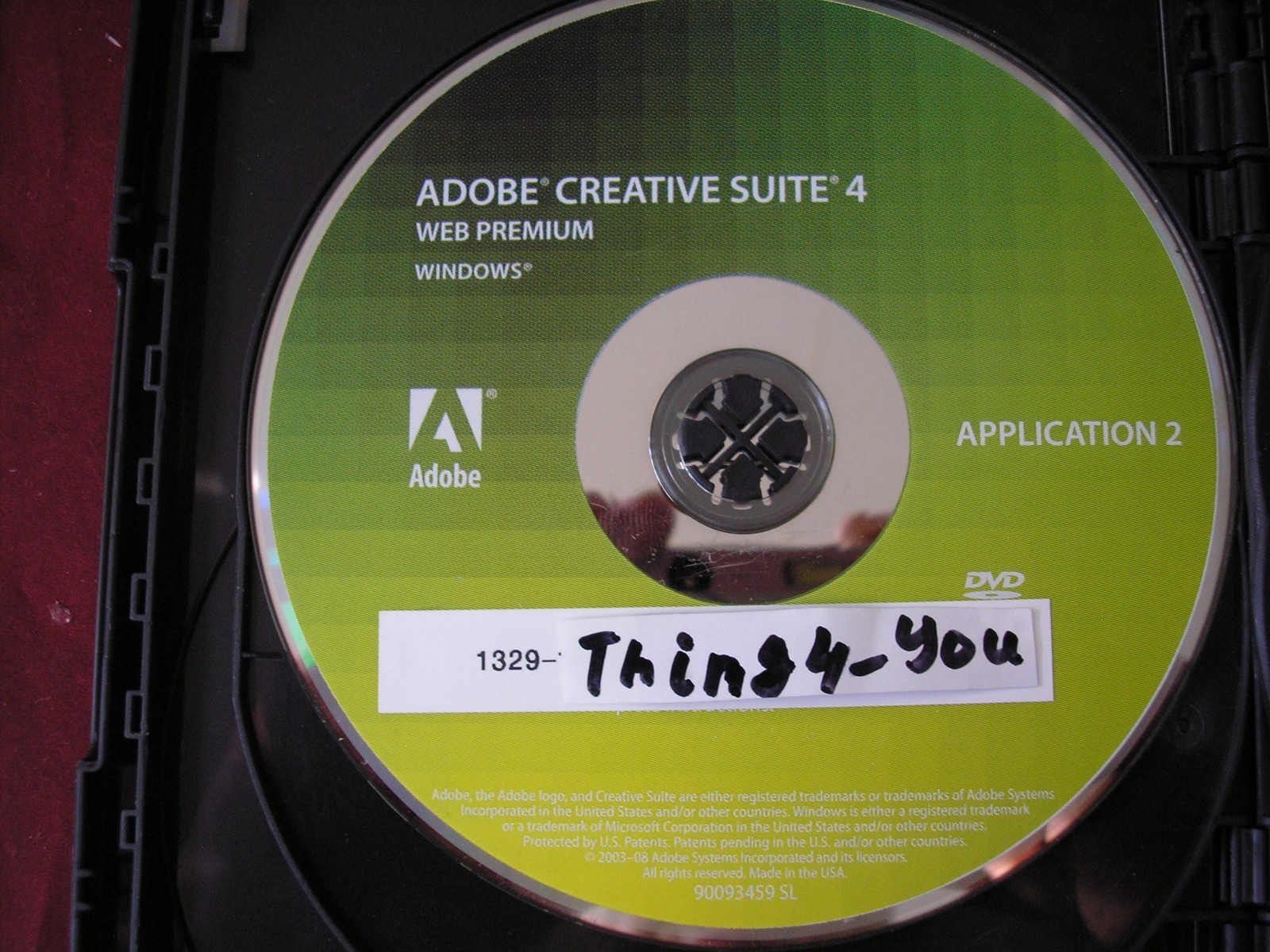 Adobe Creative Suite 4 CS4 WEB Premium For Windows PC Full Retail DVD Ver. w/SN