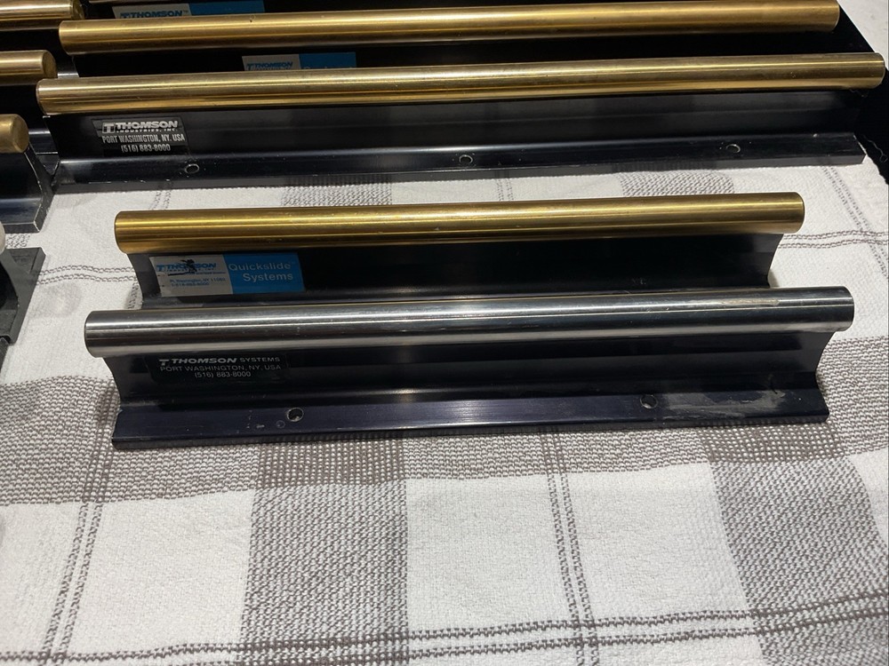 Thomson Linear 12” Quick slide Rails Plus 2 8”