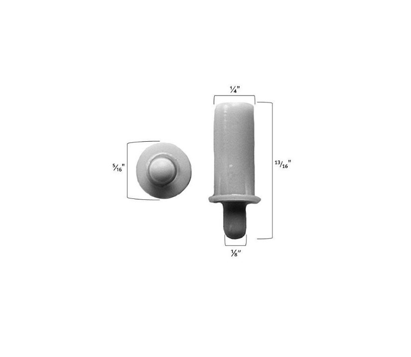 MPJ Plantation Shutter Repair Pins 4 Pack Spring Loaded Replacement Louver Stile