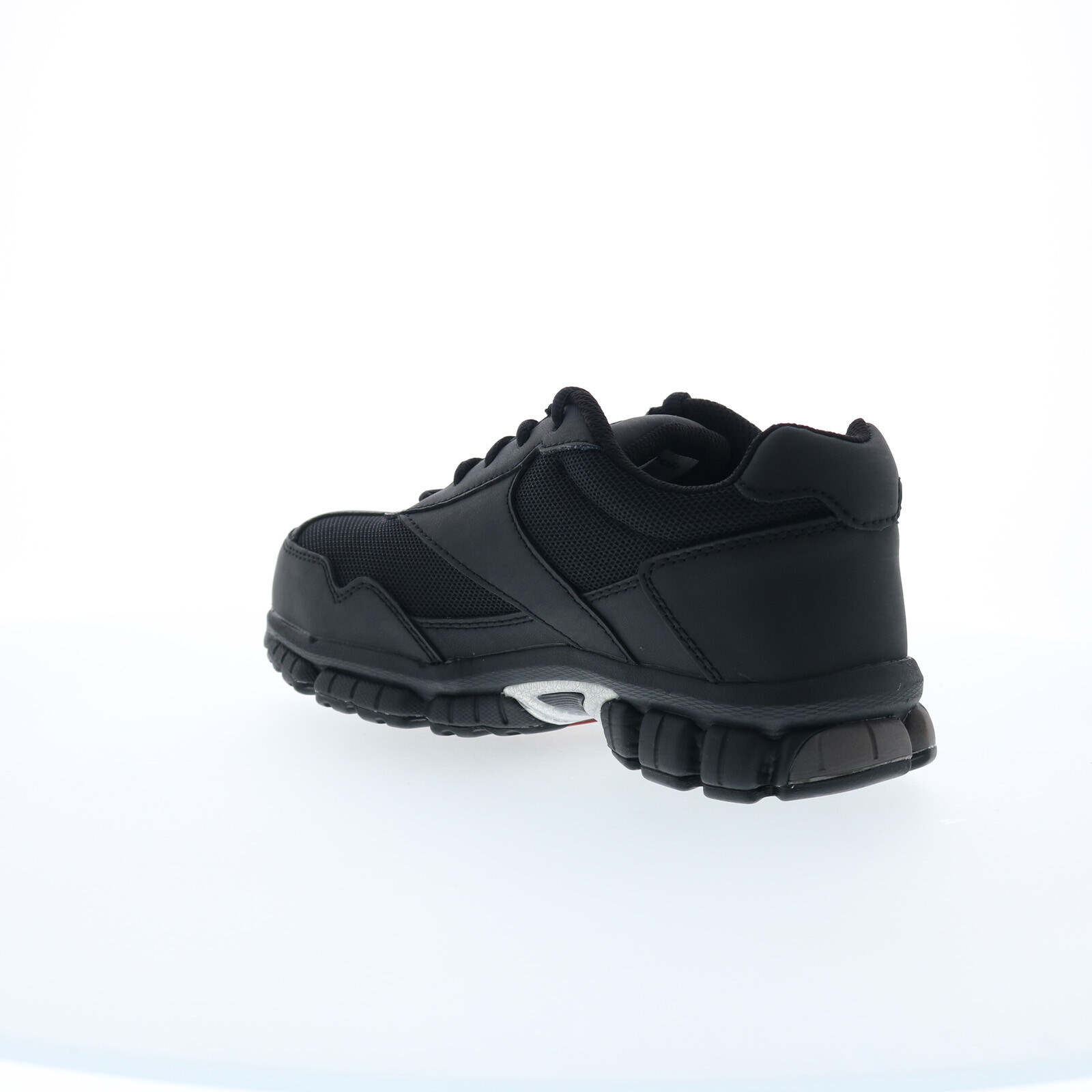 Reebok Work Ketia RB4895 Mens Black Wide Leather Athletic Work Shoes