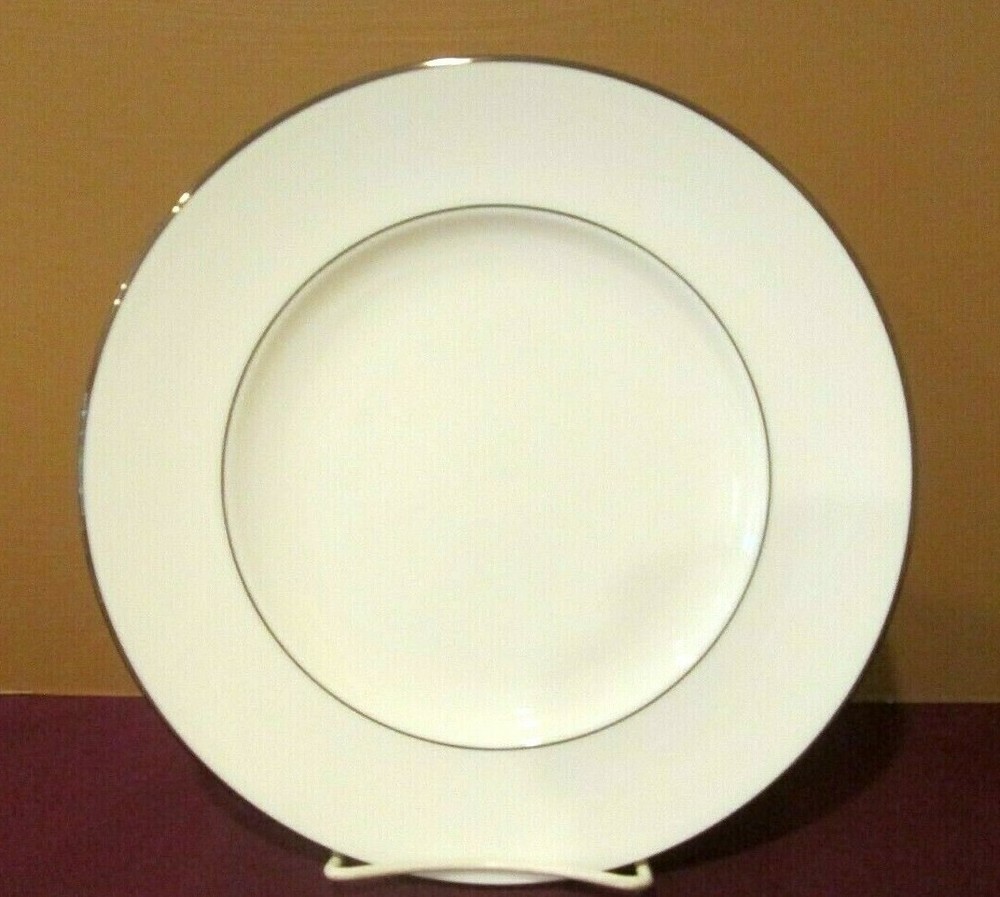 LENOX CONTINENTAL DINING PLATINUM DINNER PLATE - 11 1/4"  0803E