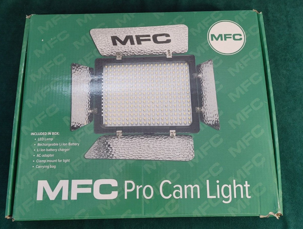 MFC PRO CAM LED LIGHT, WORKS, ADJUSTABLE