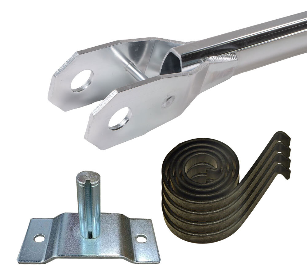 4-Spring Aluminum Lower Arm and Pivot Pin with 4Pcs Spiral Torsion Spring