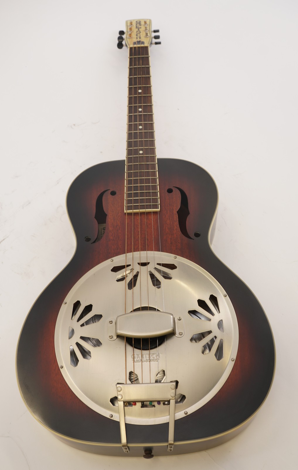 Gretsch Alligator Round Neck Resonator 6-String Guitar (2-Color Sunburst)