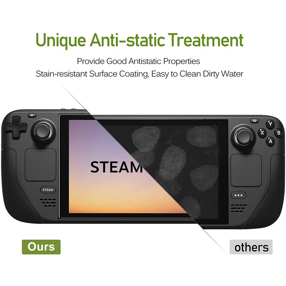 0.33mm Thickness 9H Tempered Glass Screen Protector for Steam Deck Console