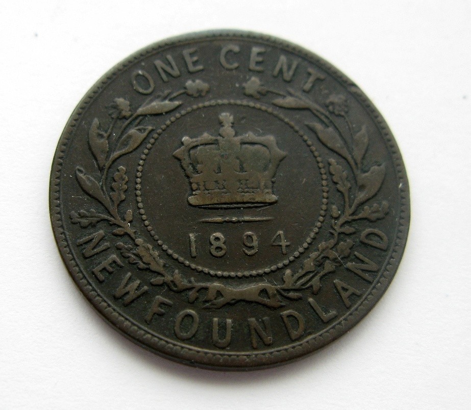 1894 Newfoundland One Cent