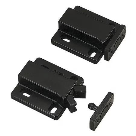 Lamp Mc-28/Blk Grab Catch, Push-To-Open, Spring, 6.6 Lb.