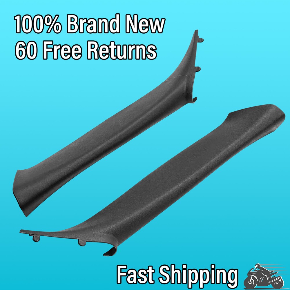 For Chevy Silverado/GMC Sierra 1999-07 Driver&Passenger A-Pillar Trim Dark Gray