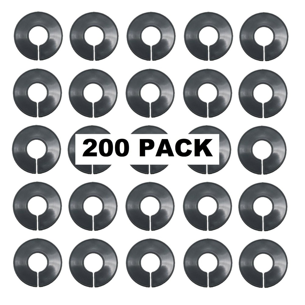 Grey Round Plastic Blank Rack Size Dividers - Multi-pack