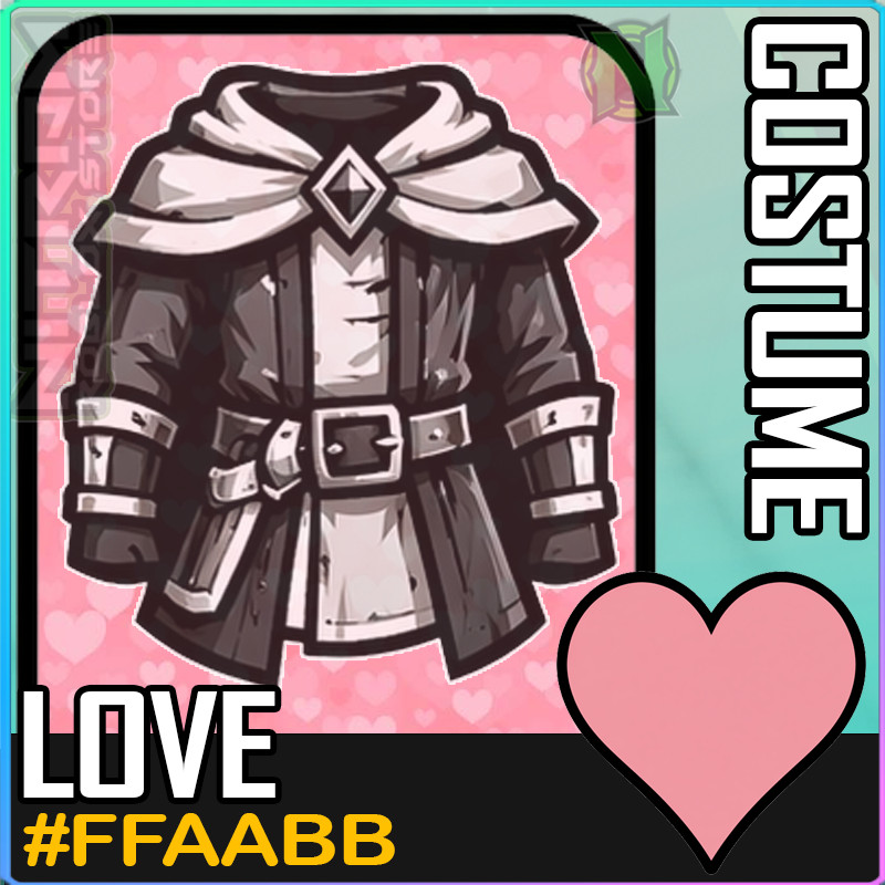 World Zero WZ - COSMETICS - #FFAABB (LOVE) - COSTUME