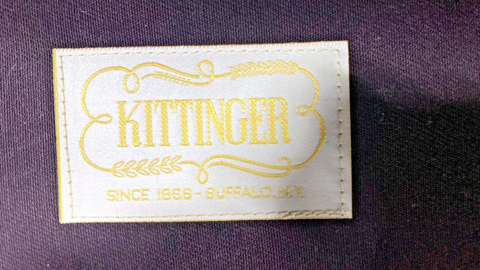 Leather Kittinger Executive Swivel Chair - Hog Hair - Brown - Vintage