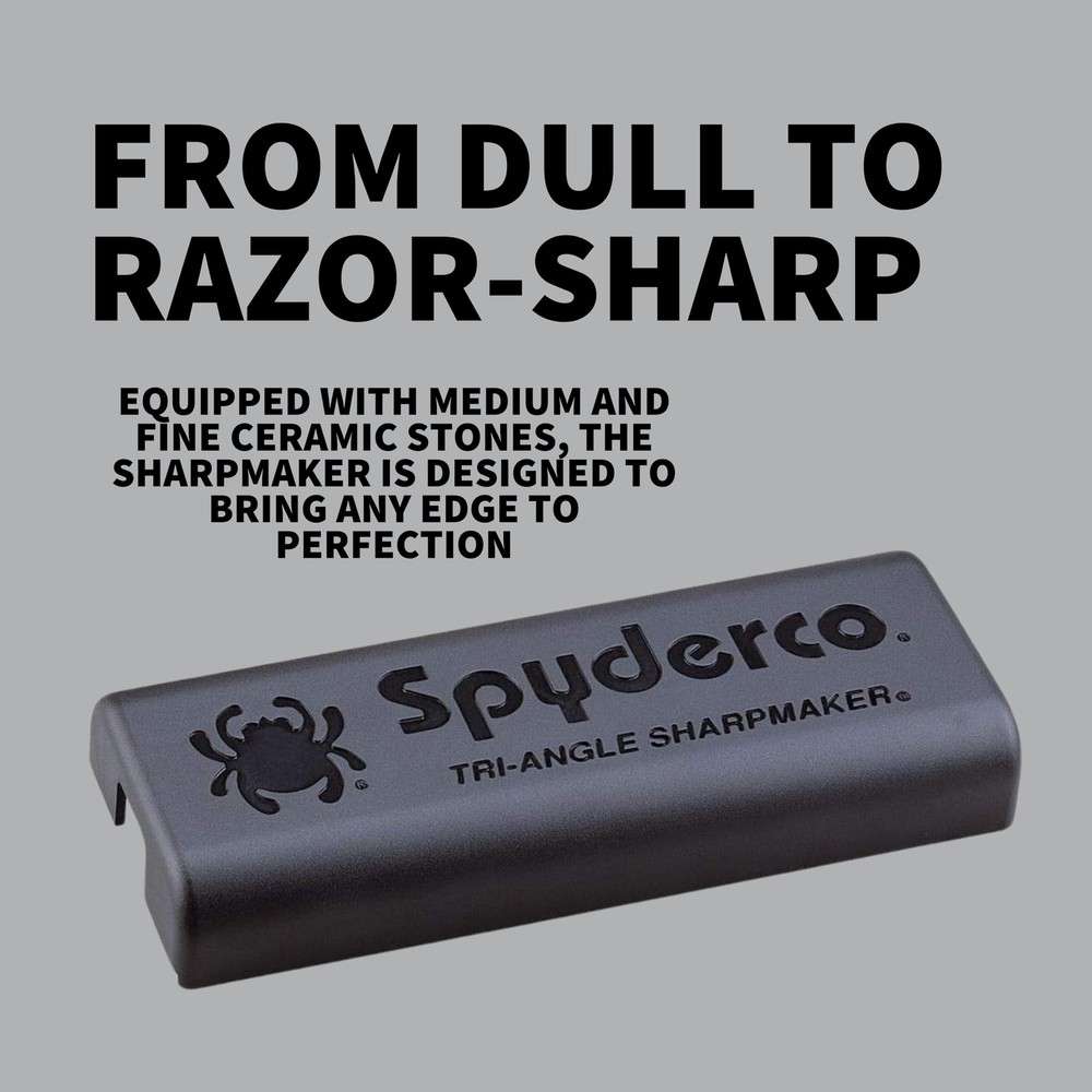 Black Knife Sharpener Complete Sharpening System with Two Grit Options