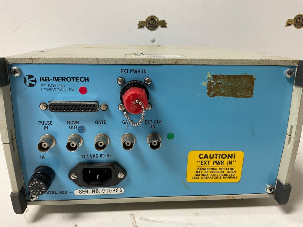 KB-AEROTECH Multiscanner Model 800 -8- Channel