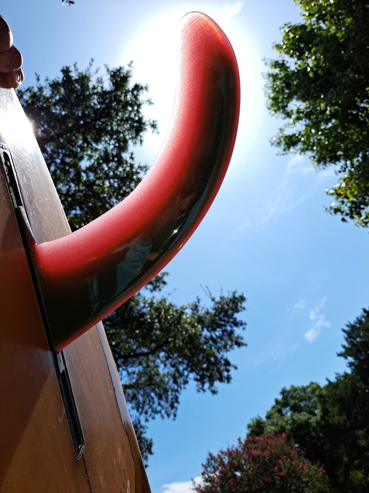Colorful Surfboard Fin