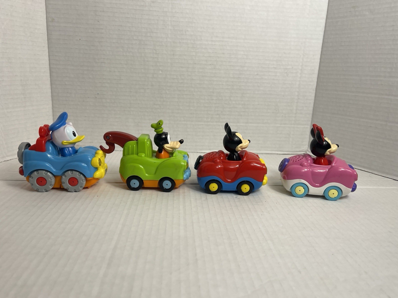Vtech Go Go Smart Wheels Mickey Mouse Train, Convertible Lot Of 4 - Works