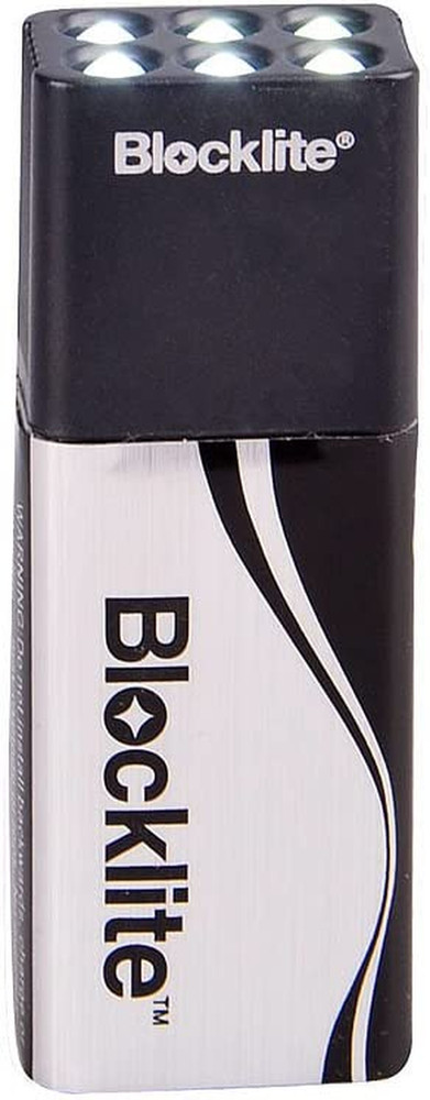 LED Flashlight Mini Flashlight Light Including 9 Volt Battery Flashlight Torch F