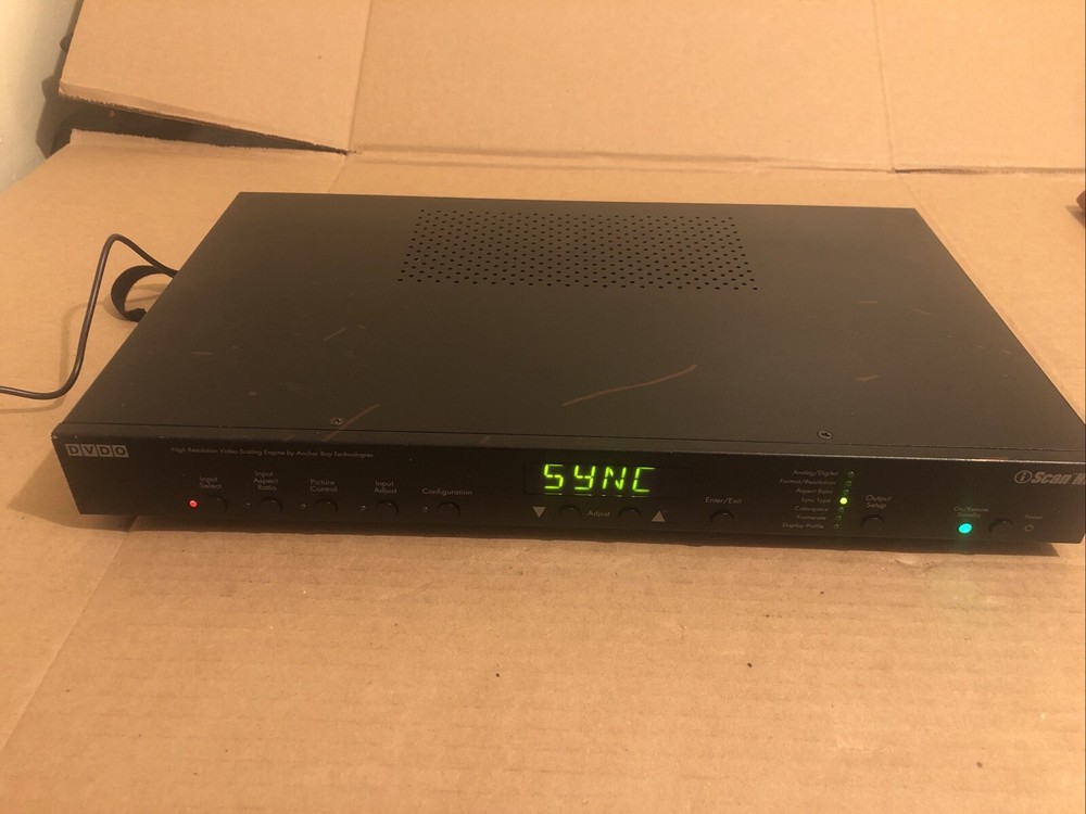 Anchor Bay Tech DVDO Scan HD Video Processor Model MM601 Upscaler