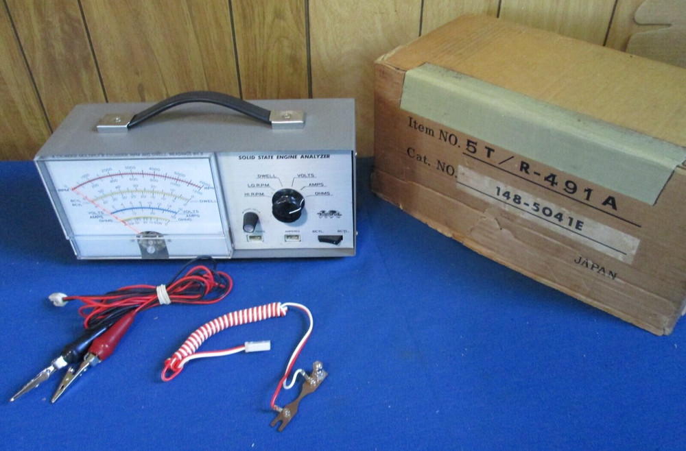 Vintage PSM Solid State Engine Analyzer Cat No. 148-5041E